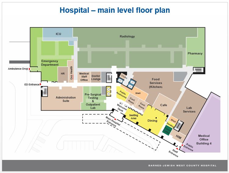 Floor Plans | Barnes-Jewish West County